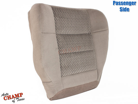 passenger seat cover tan cloth ford f150 super cab 2003 x cab