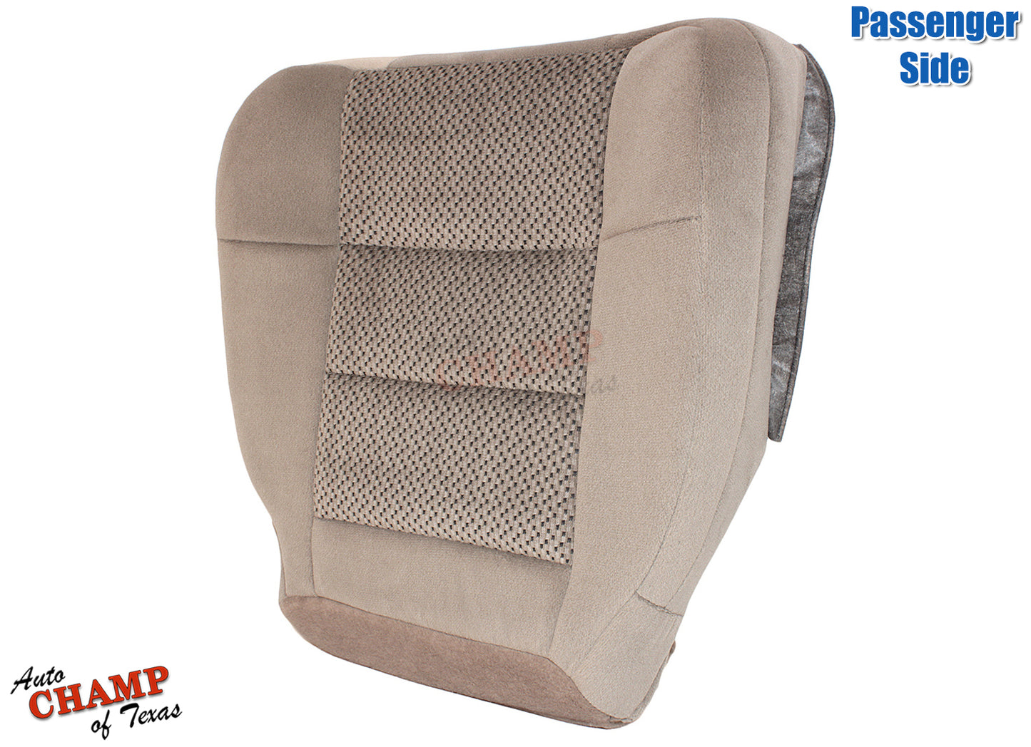 tan cloth seat cover ford f150 2003 x cab passenger bench