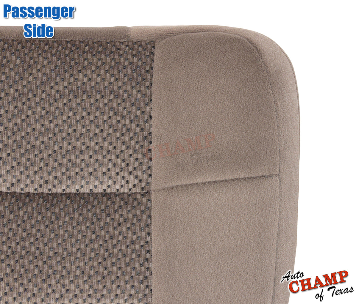 cloth seat base replacement cover tan ford f150 2003 x cab passenger