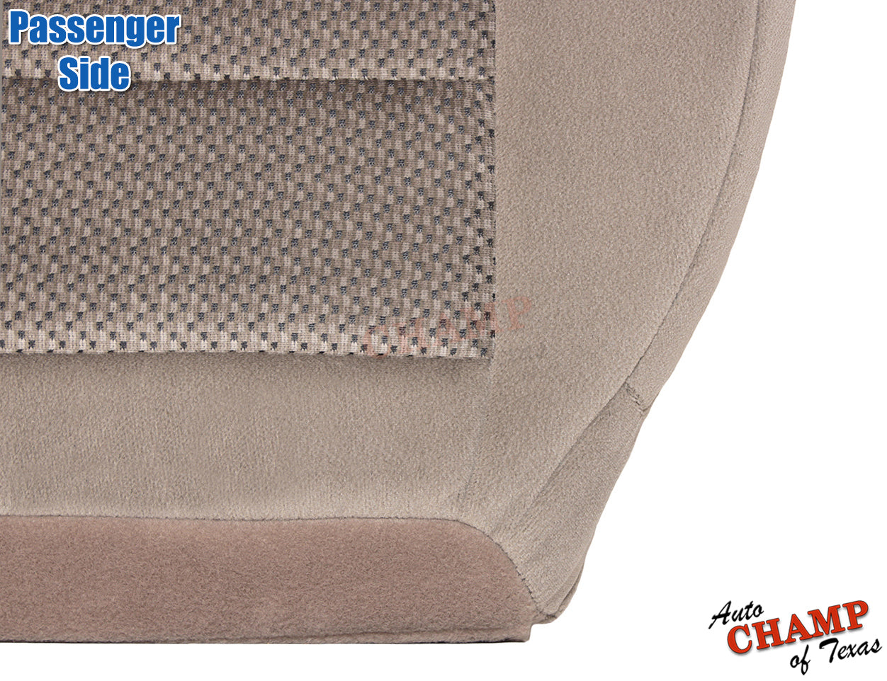 passenger bench seat bottom cloth cover ford f150 2003 tan x cab