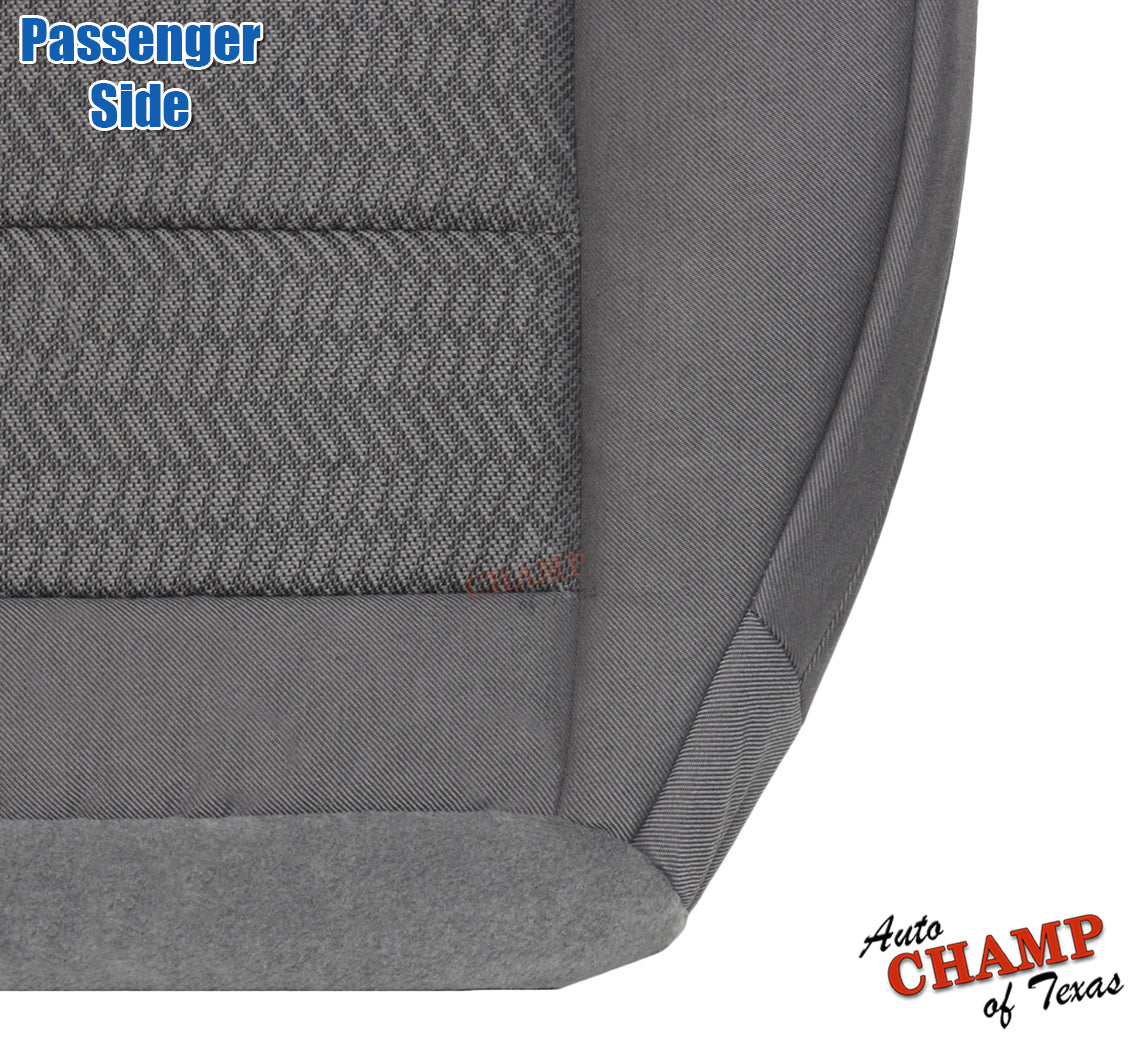 passenger bottom cloth seat gray 2003 ford f150 sport extended cab