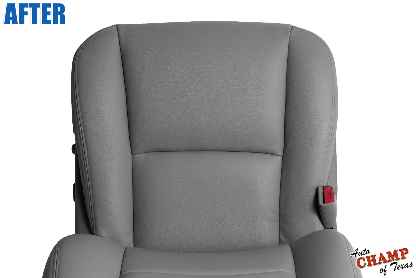 gray driver seat cover replacement tundra 2005 2006 after installation