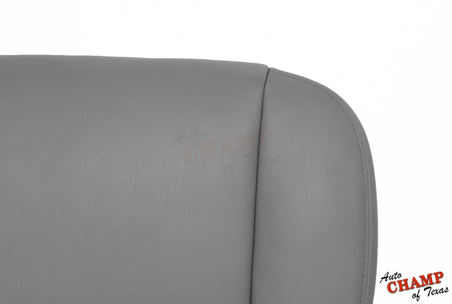 gray tundra seat cover close up 2005 2006 driver side