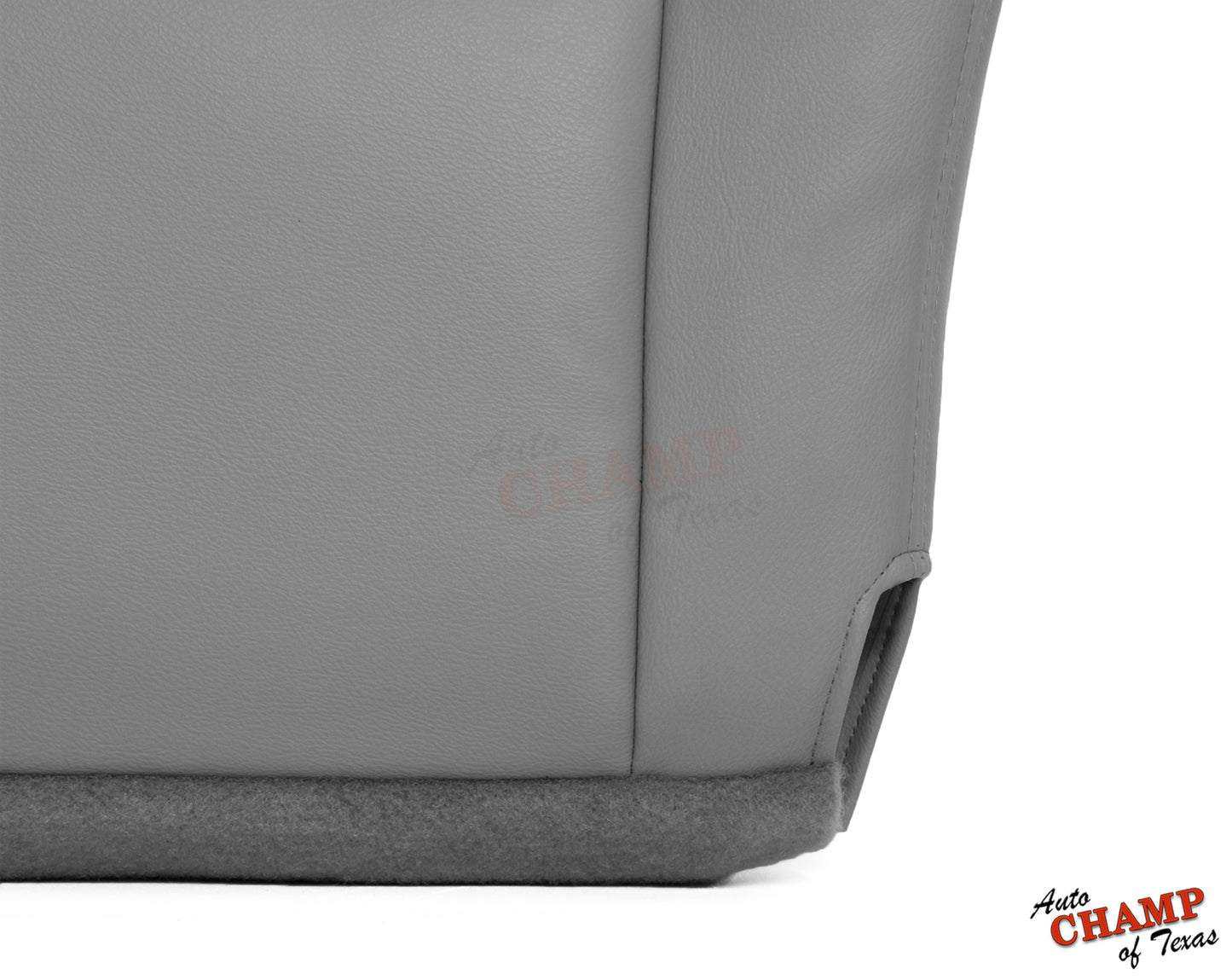 gray tundra seat cover top detail 2005 2006 driver side