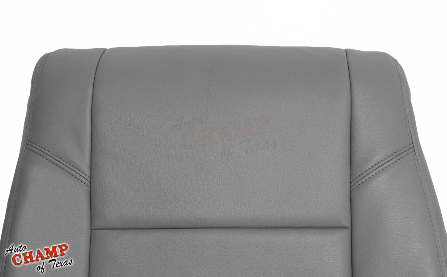 2005 2006 tundra driver seat cover close-up gray durable stitching