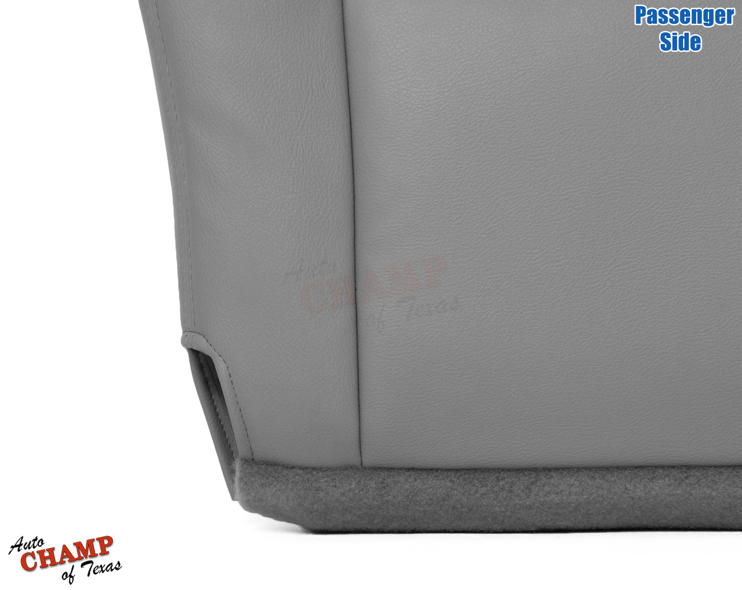 2005 2006 tundra passenger seat back cover gray replacement