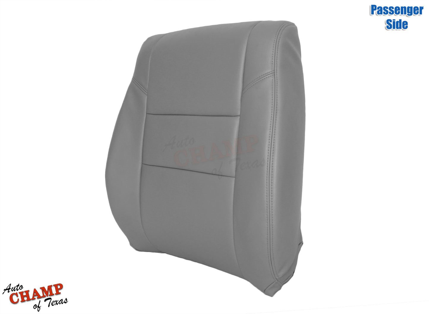 2005 2006 tundra passenger seat leather replacement gray angle view