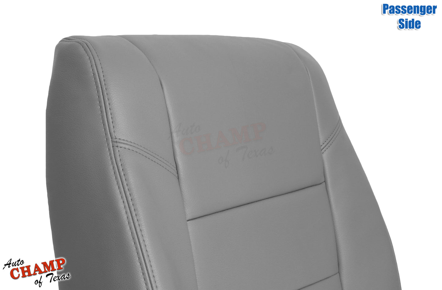 2005 2006 tundra passenger seat gray leather close-up angle