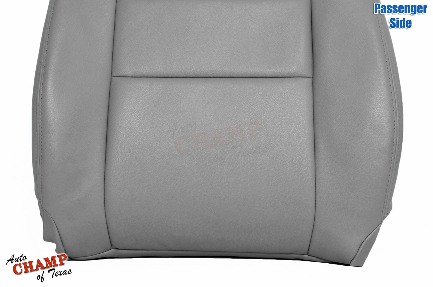 2005 2006 tundra passenger seat gray leather replacement close-up