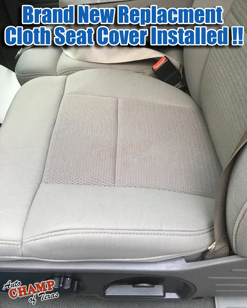 2004 2006 ford f150 stx tan cloth seat bottom installed
