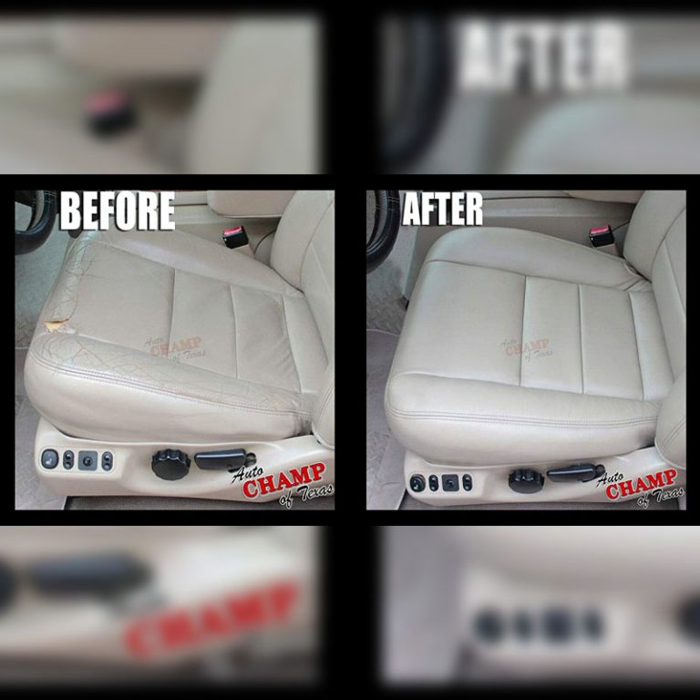 before and after driver seat replacement for 2004 2007 ford f250 f350 f450 extended cab