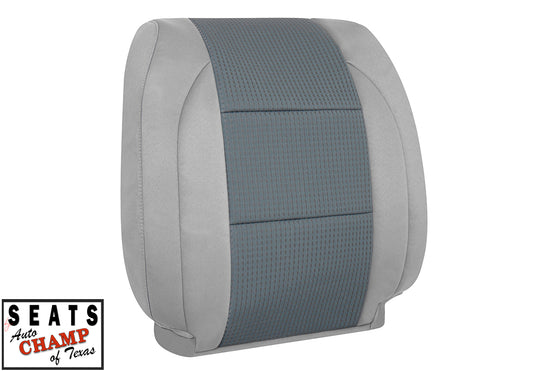 titan 2004 2007 gray upper backrest seat cloth