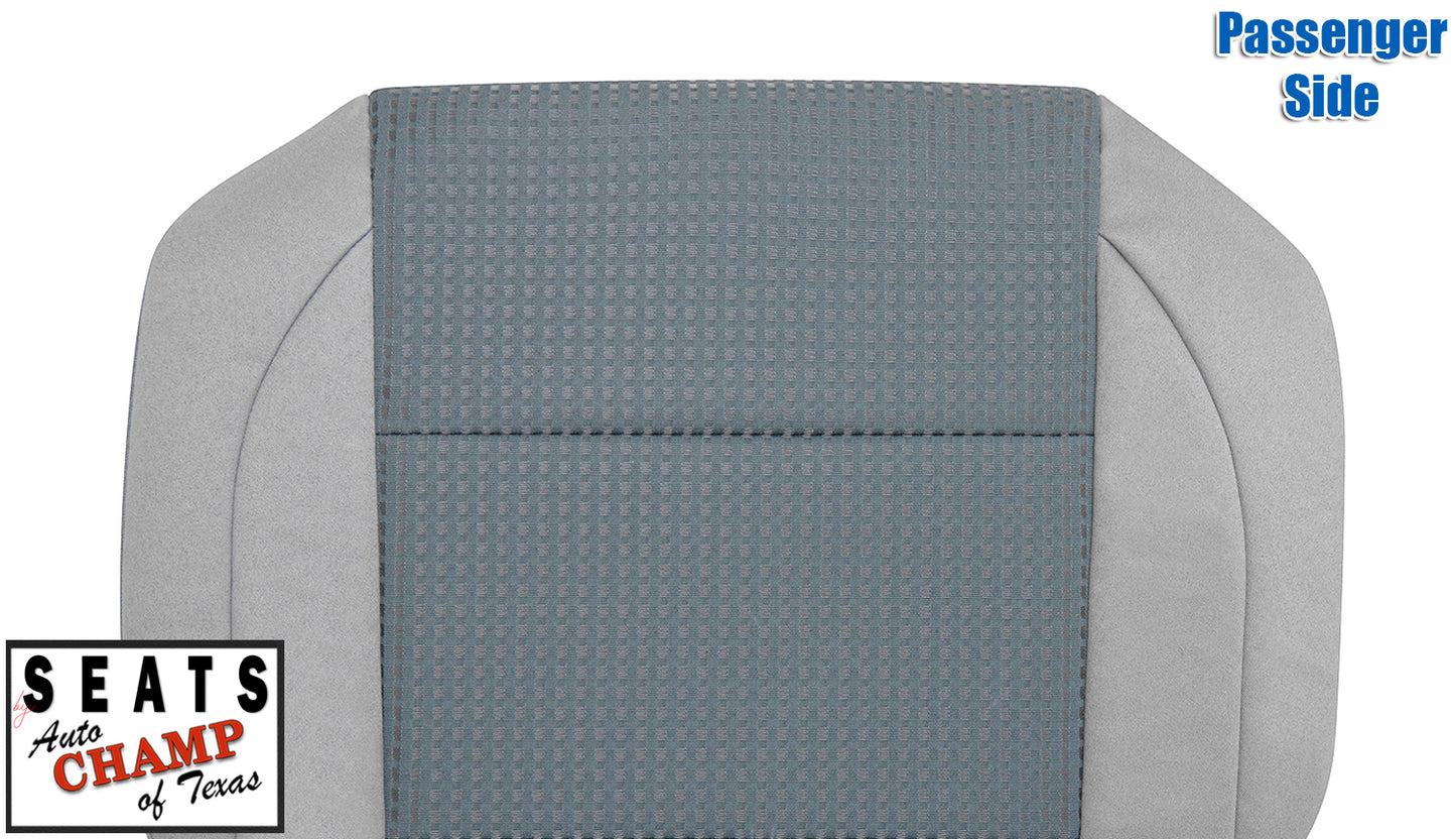 gray cloth bottom seat titan 2004 2007 passenger