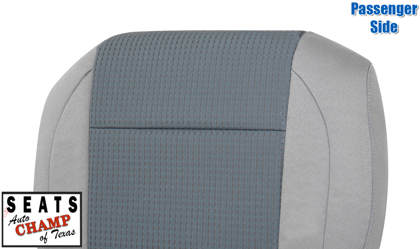 2004 2007 nissan titan cloth passenger seat gray