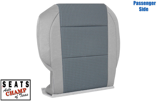 2004 2007 nissan titan passenger bottom seat gray