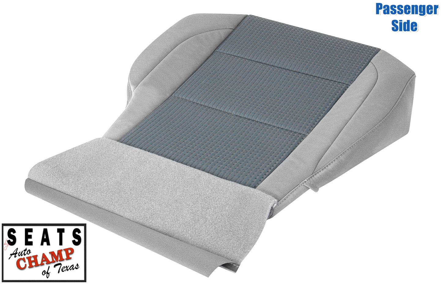 bottom seat cover gray cloth 2004 2007 nissan titan