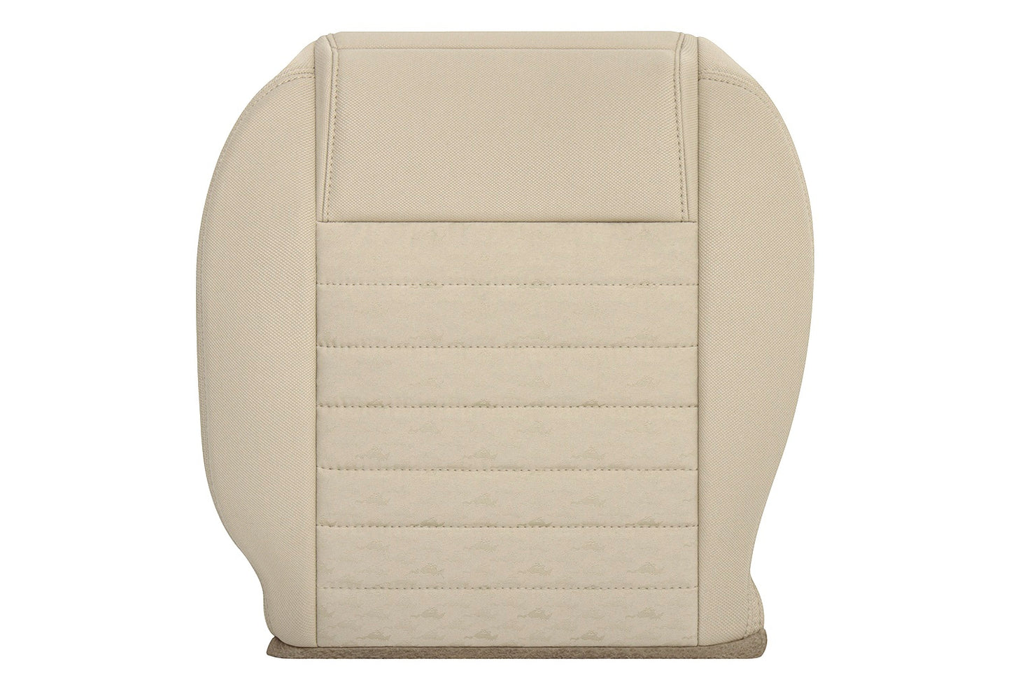 2005-2008 mustang driver side backrest seat cover tan cloth upholstery