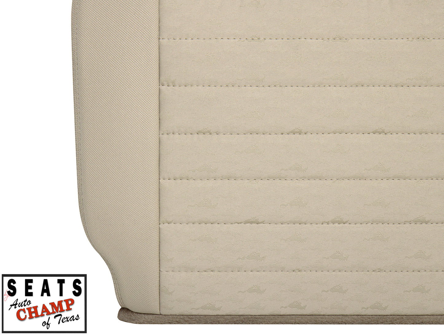 2005-2008 mustang driver side bottom seat cover tan cloth