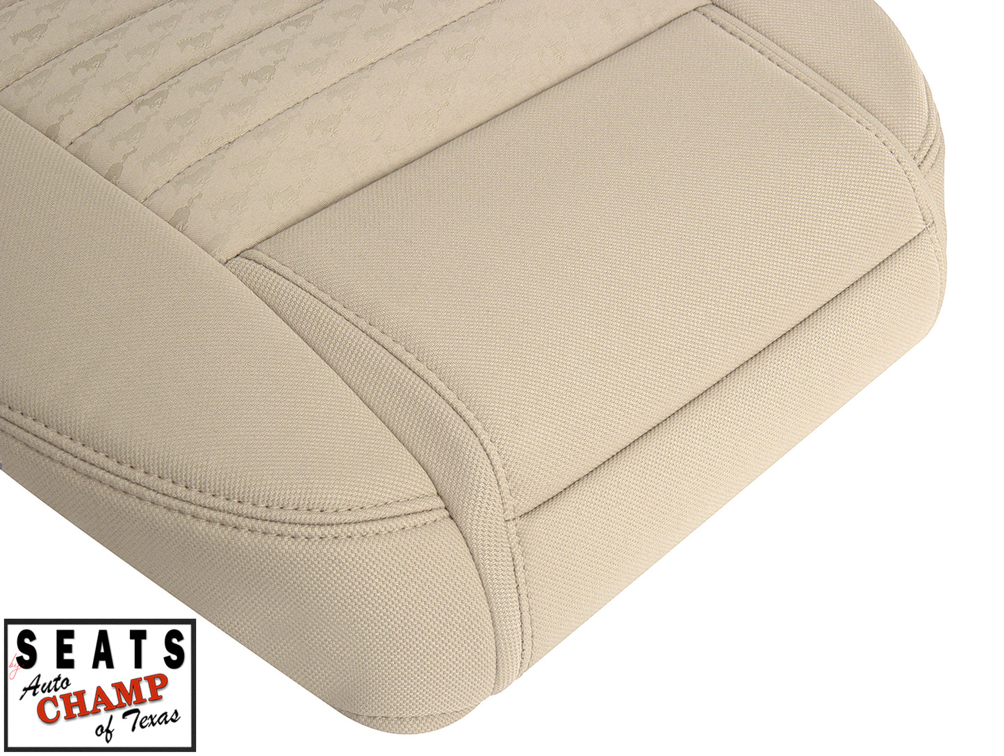 2005-2008 mustang driver bottom seat cover tan cloth