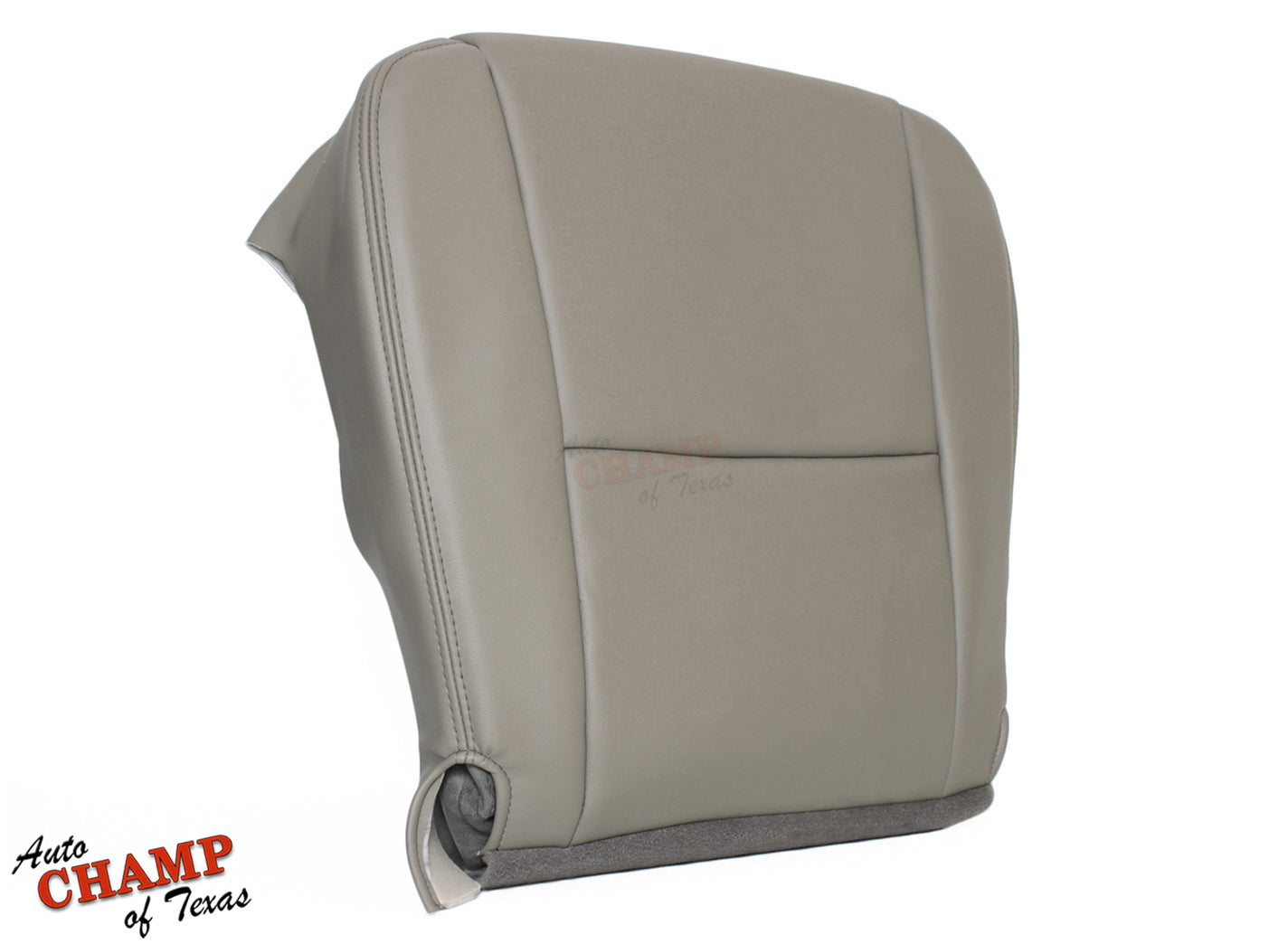 genuine taupe leather seat base cover sequoia