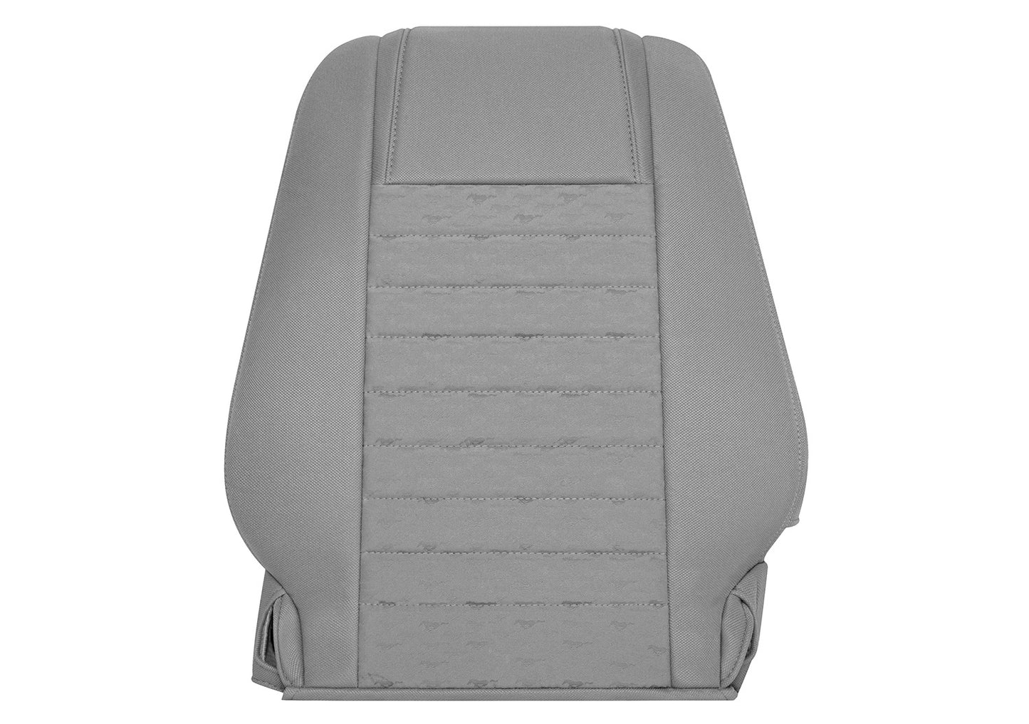2005 2009 mustang v8 driver cloth seat backrest gray upholstery