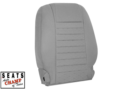 2005 2009 mustang cloth seat backrest driver side gray v8