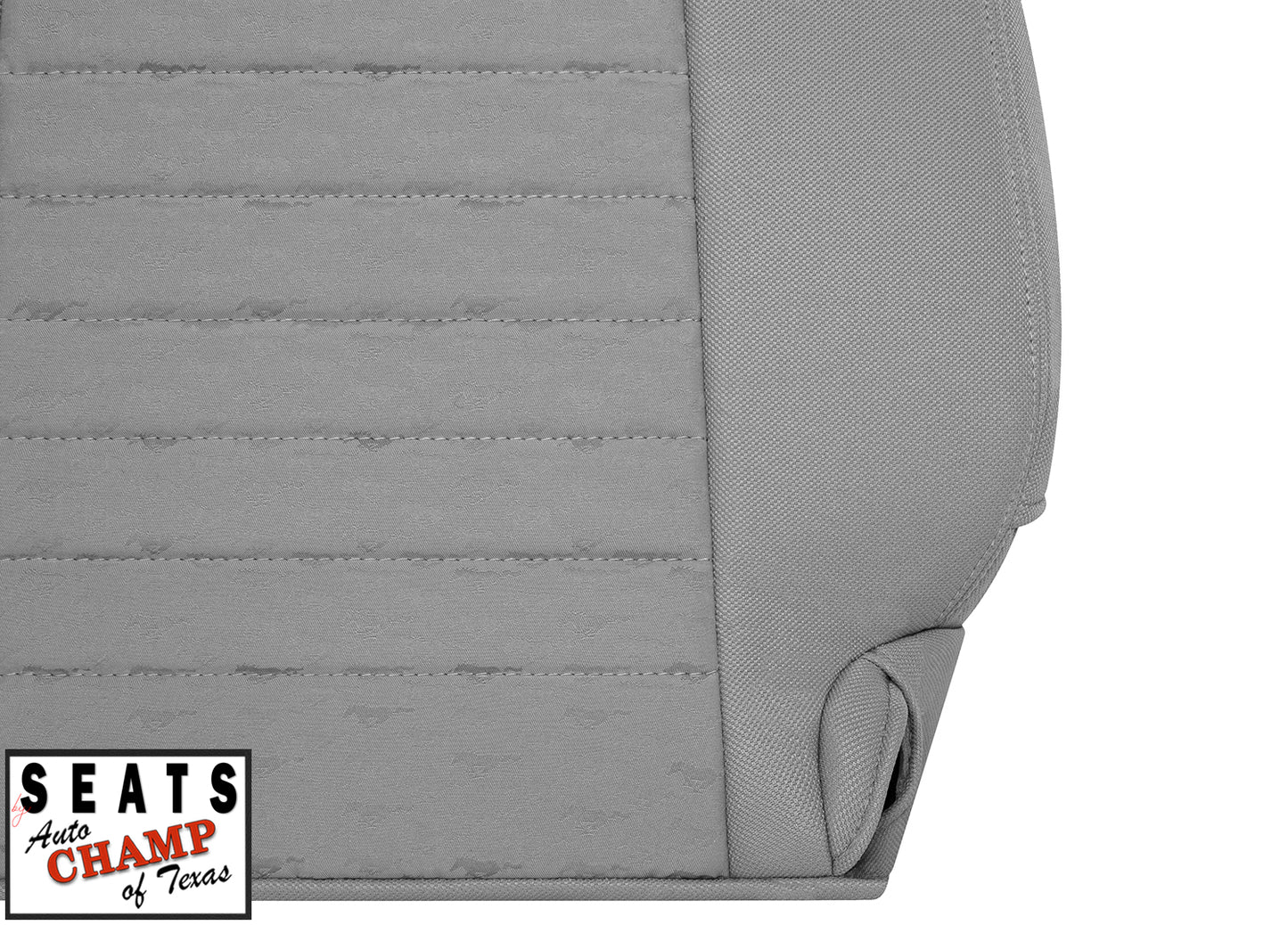 2005 2009 mustang gt v8 driver seat bottom cushion cover cloth gray