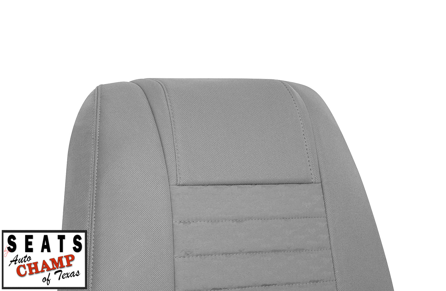 2005 2009 mustang gt v8 driver seatback cloth replacement gray upholstery