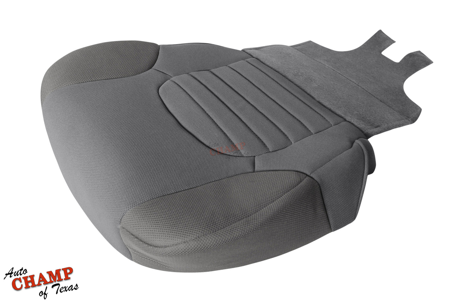 2005-2021 Nissan Frontier Extended-Cab Driver Side Bottom Cloth Seat Cover Gray