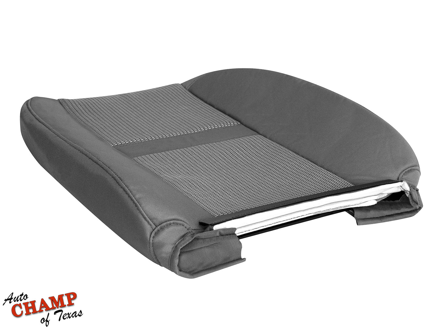 gray cloth seat cover lean back dodge ram 1500 slt 2006 2008