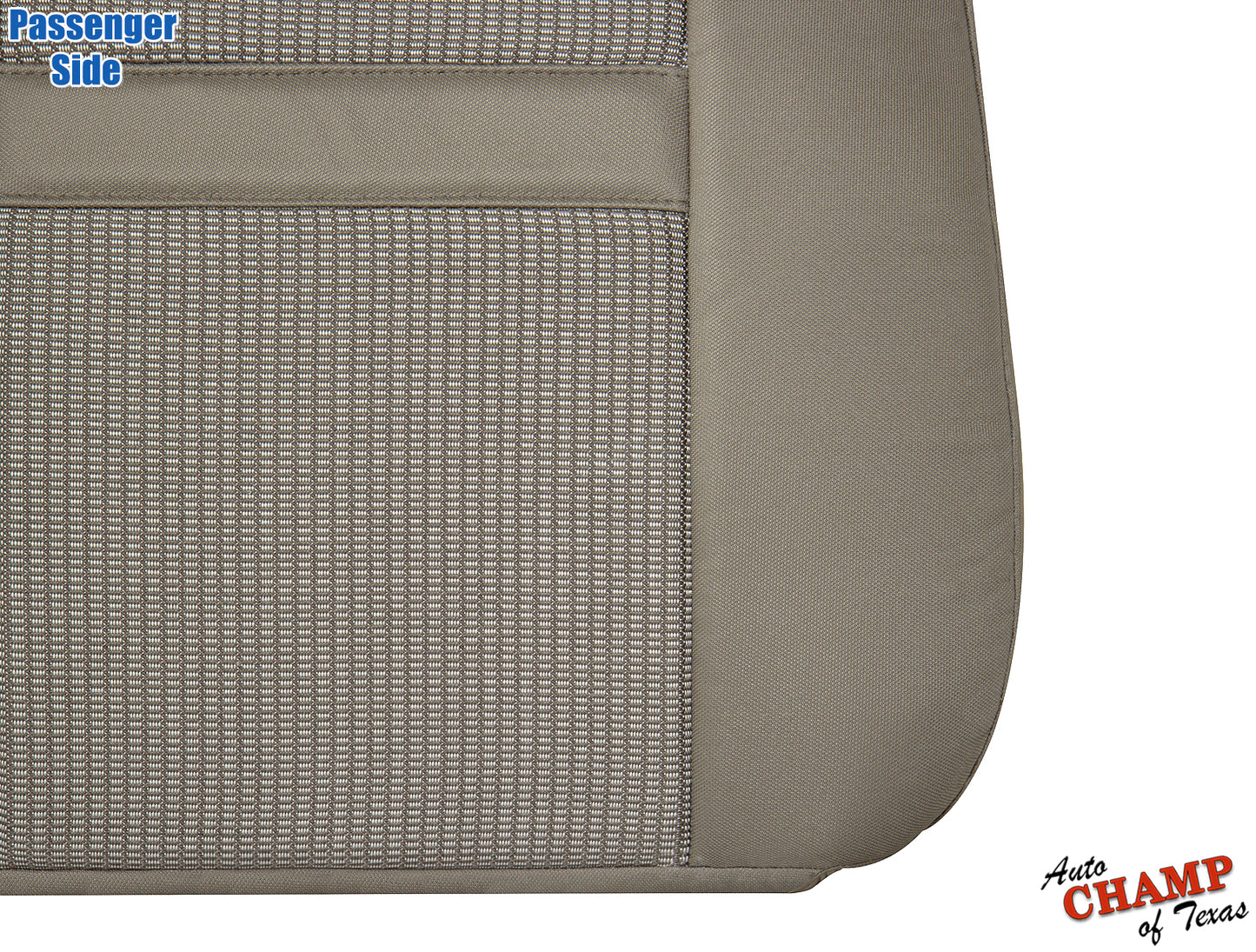 tan khaki lean back seat cloth dodge ram 1500 2006 2008 megacab