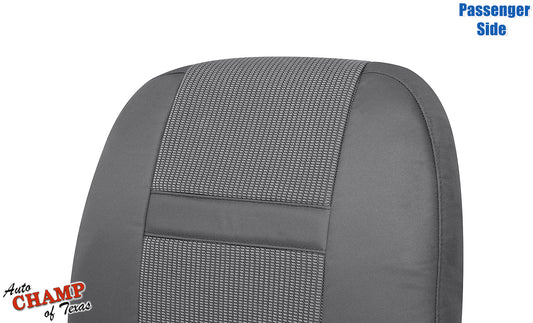 gray backrest seat cloth cover dodge ram 1500 2006 2008 megacab slt
