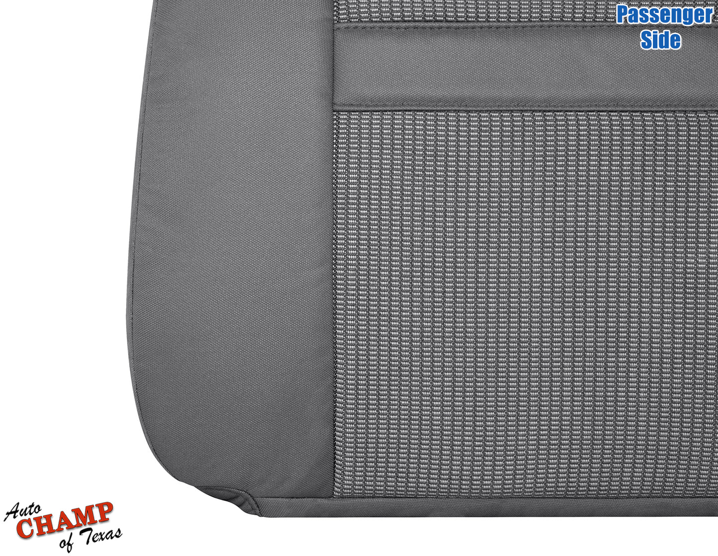 passenger seat back cloth cover gray dodge ram 1500 slt 2006 2008