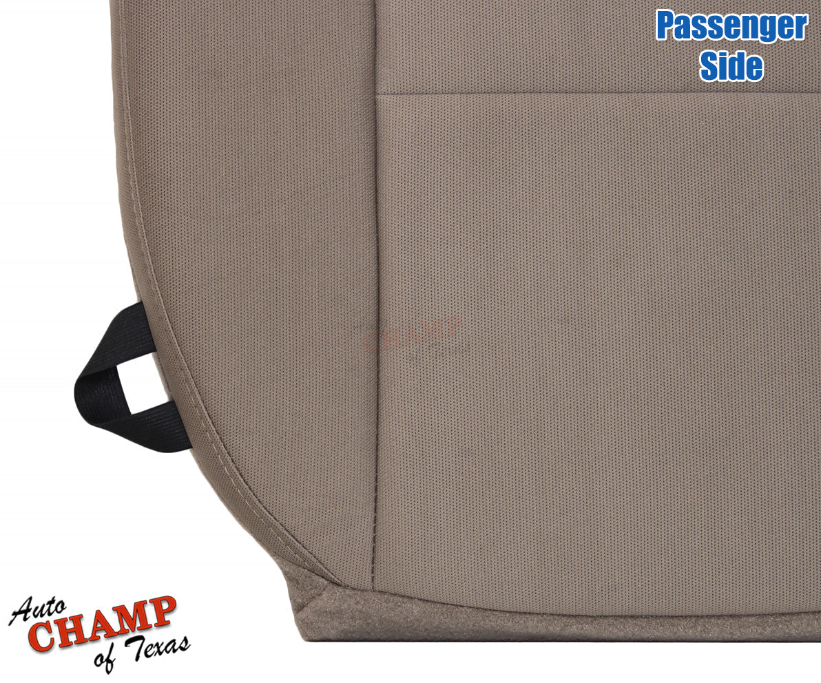 2007 2008 ford f150 stx passenger cloth seat cover tan bottom