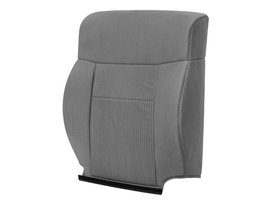 2007–2008 Ford F-150 XLT STX FX4 Passenger Lean Back Cloth Seat Cover Gray