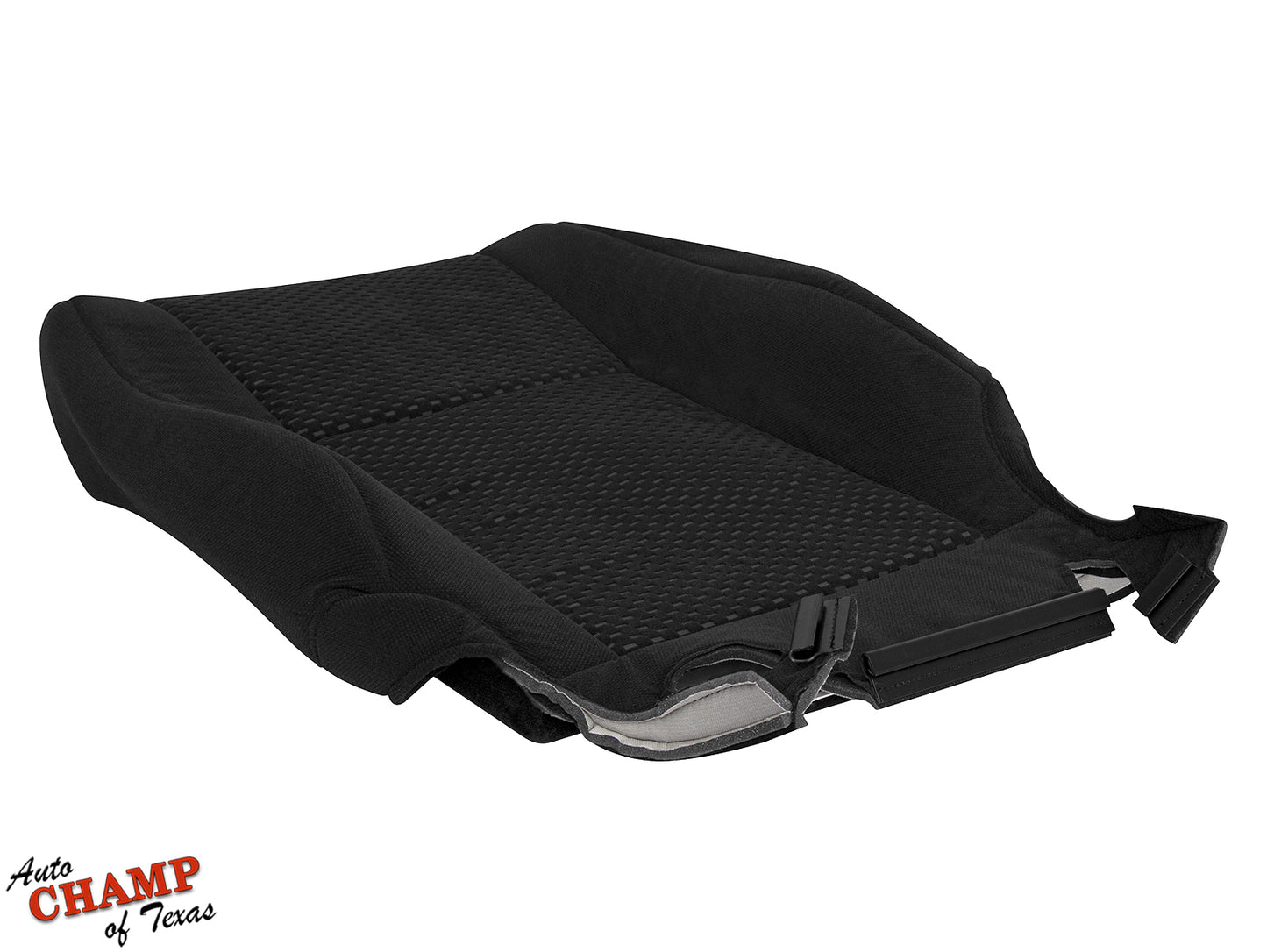 toyota tundra lean back cloth black oem seat