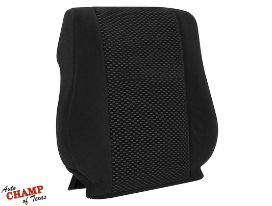 black seat panel tundra cloth oem lean back