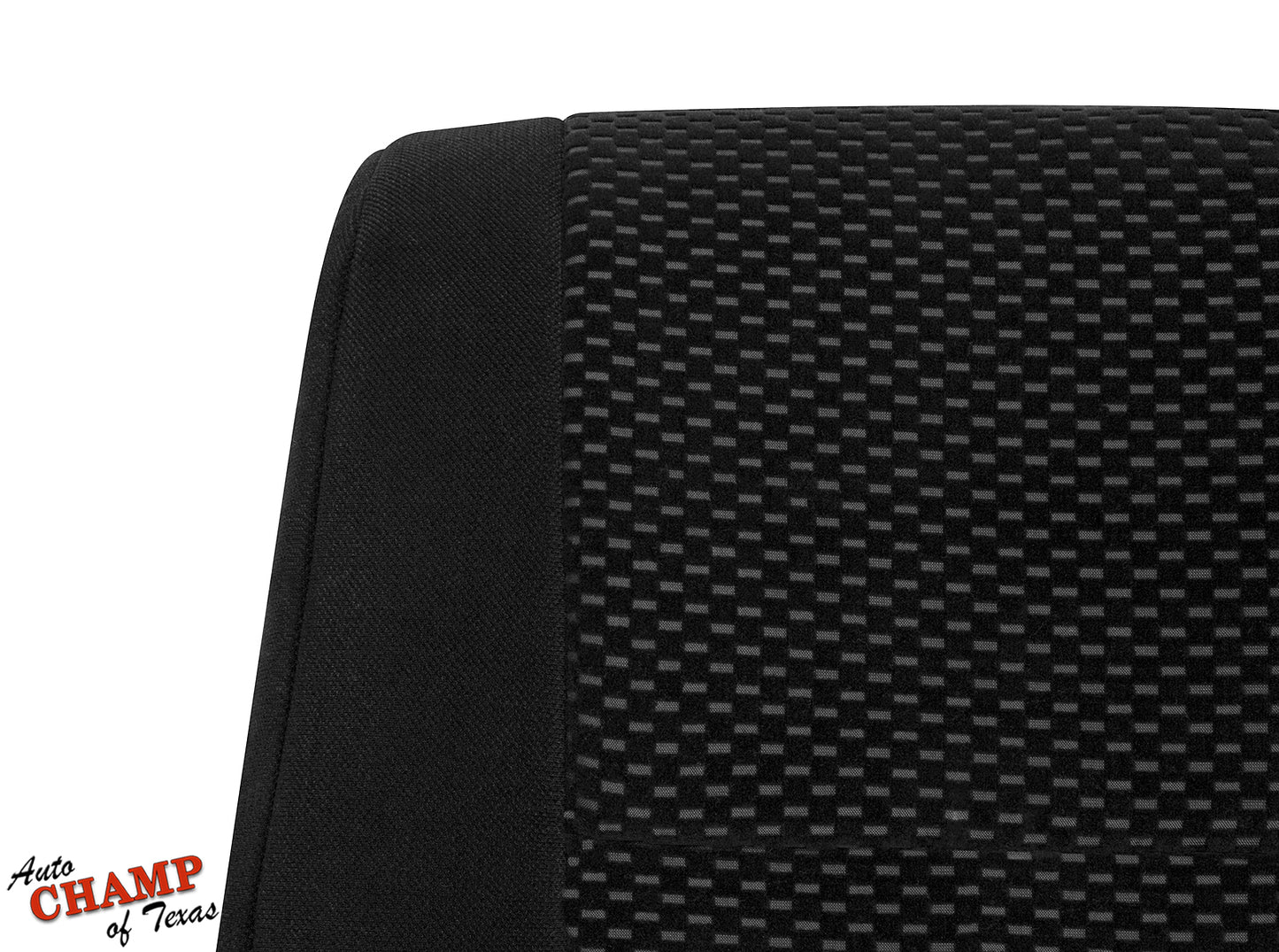 toyota tundra seat cloth black lean back oem