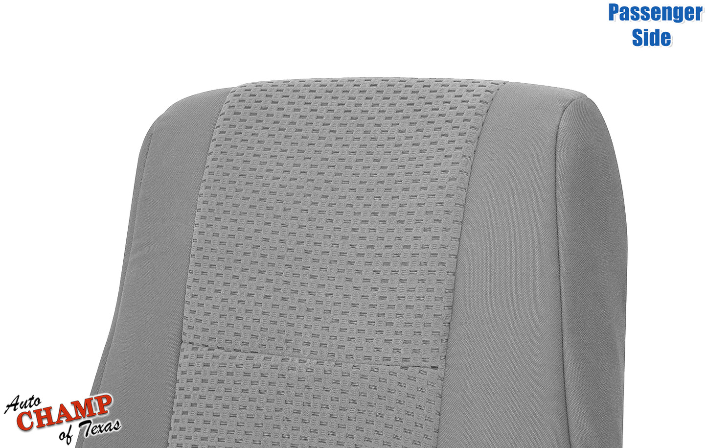gray tundra cloth lean back seat panel