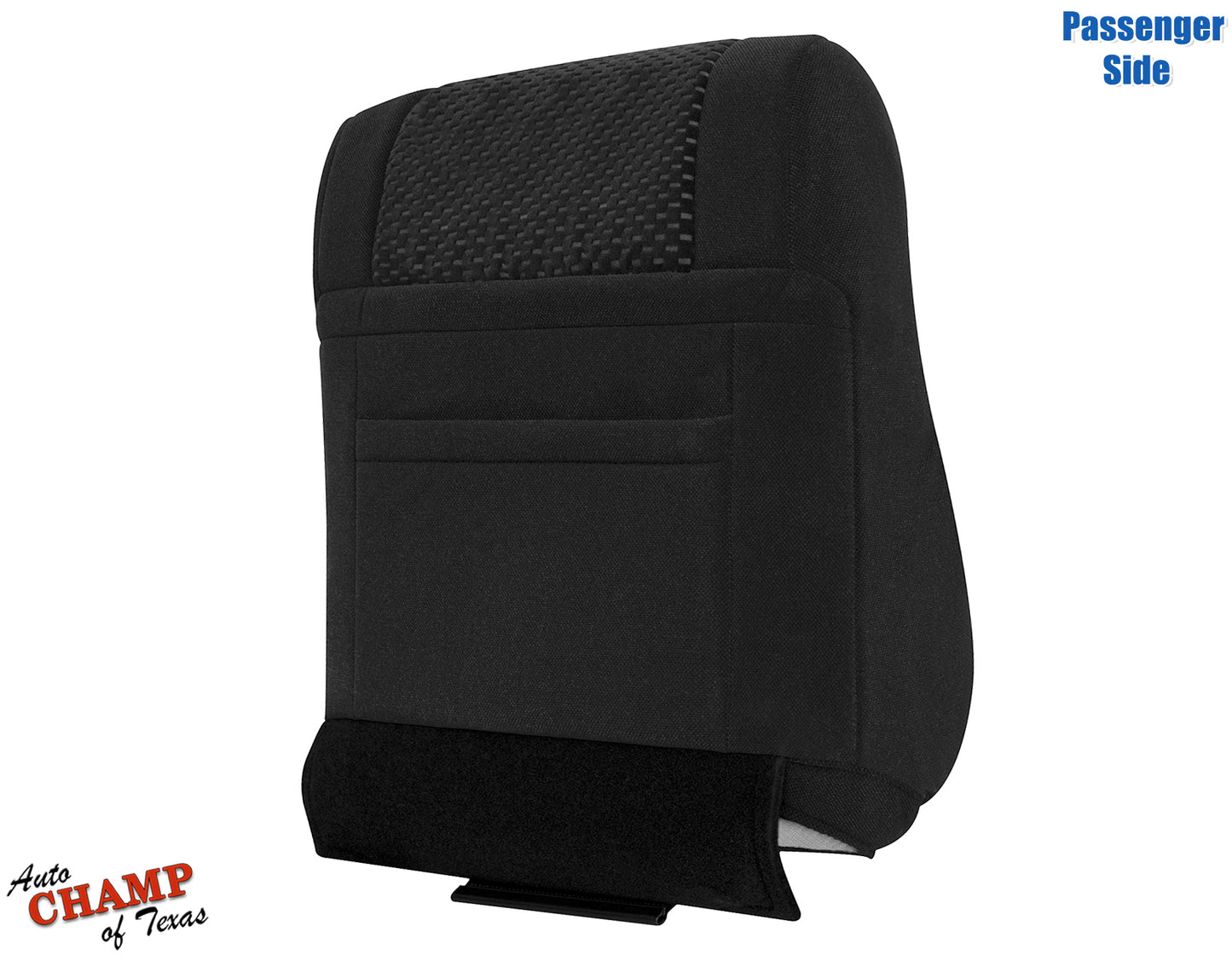 black tundra lean back cloth panel factory seat