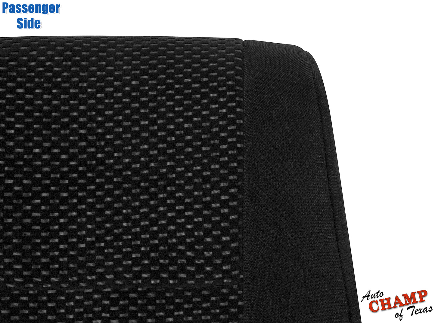 tundra black cloth seat lean back oem panel