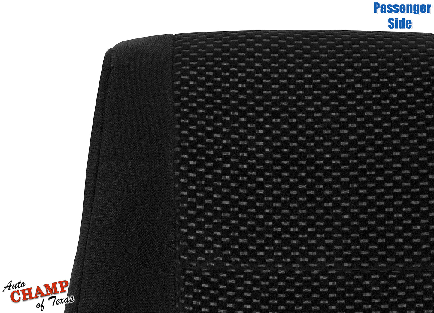 lean back tundra panel seat black cloth 2007 2013