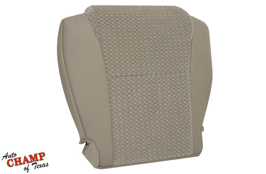 tundra driver bottom seat cover sand beige tan cloth oem style