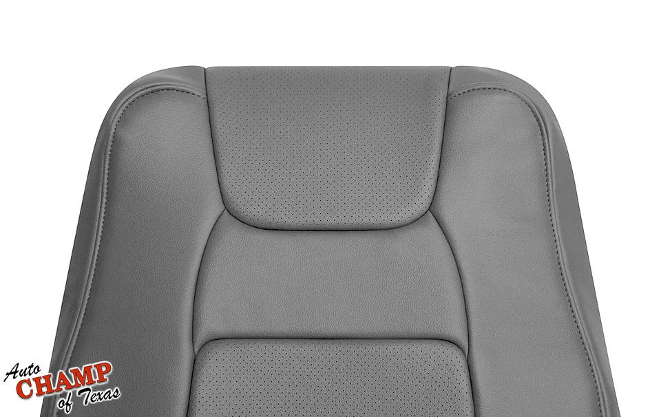 2011 honda ridgeline gray lean back leather perforated