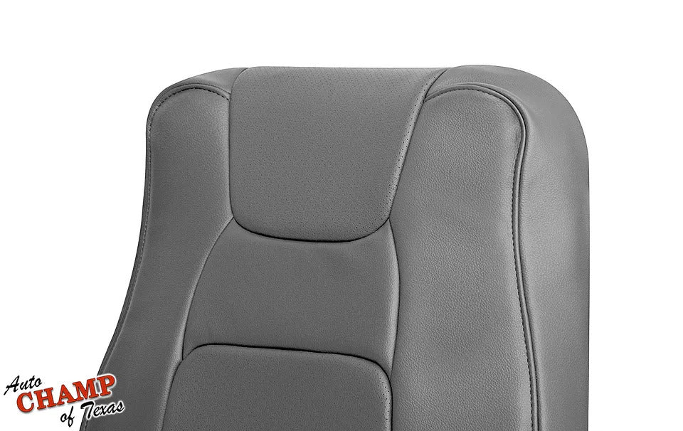 2009 honda ridgeline gray lean back leather perforated