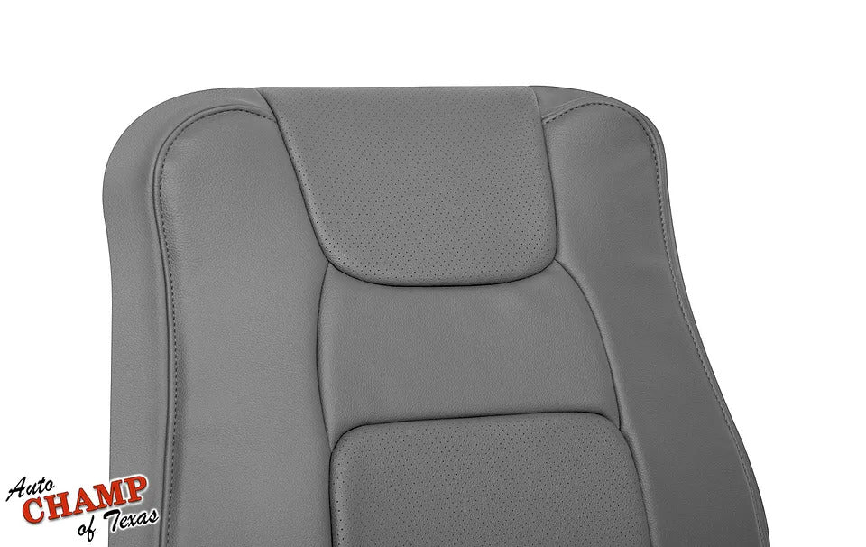 2007 honda ridgeline gray lean back leather perforated