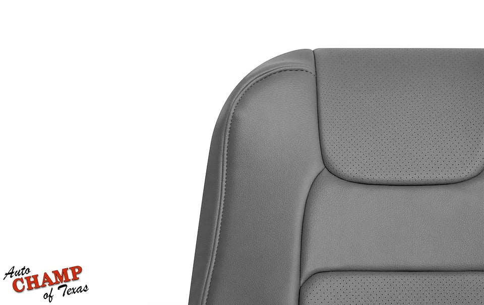 2012 honda ridgeline gray lean back leather perforated