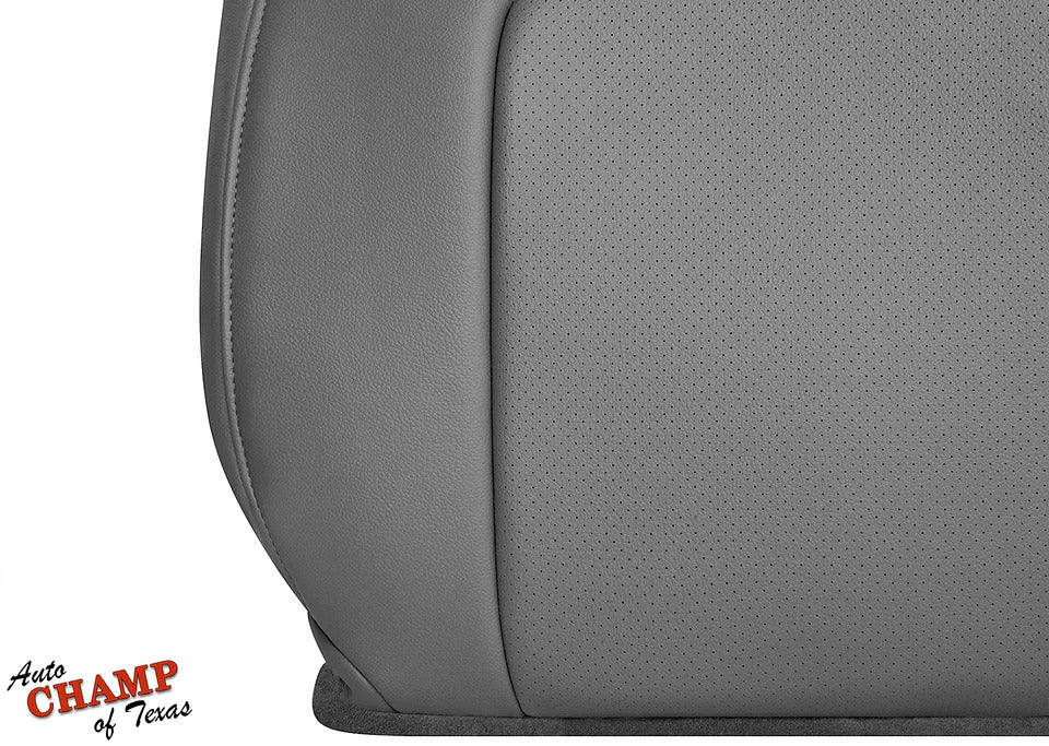 2014 honda ridgeline gray lean back leather perforated