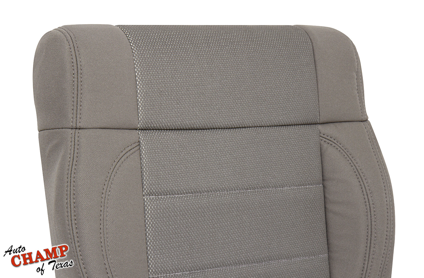 2007 2008 jeep wrangler khaki cloth passenger seat upper section detail