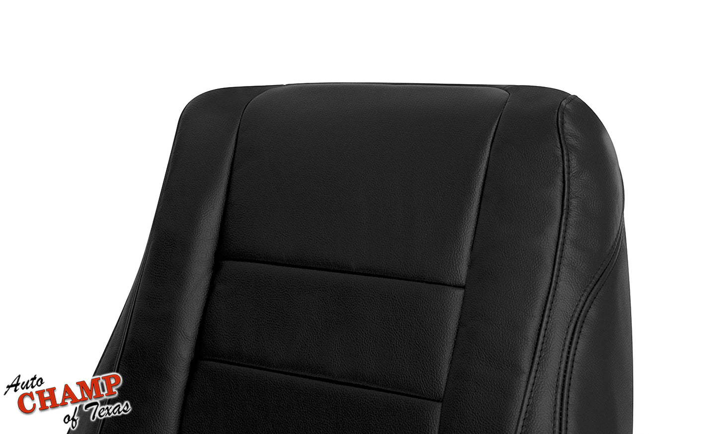 accord coupe lean back seat cover oem black leather 2 door